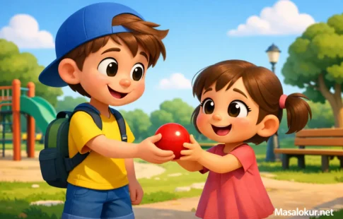 Mete kayıp kırmızı topu sahibine veriyor