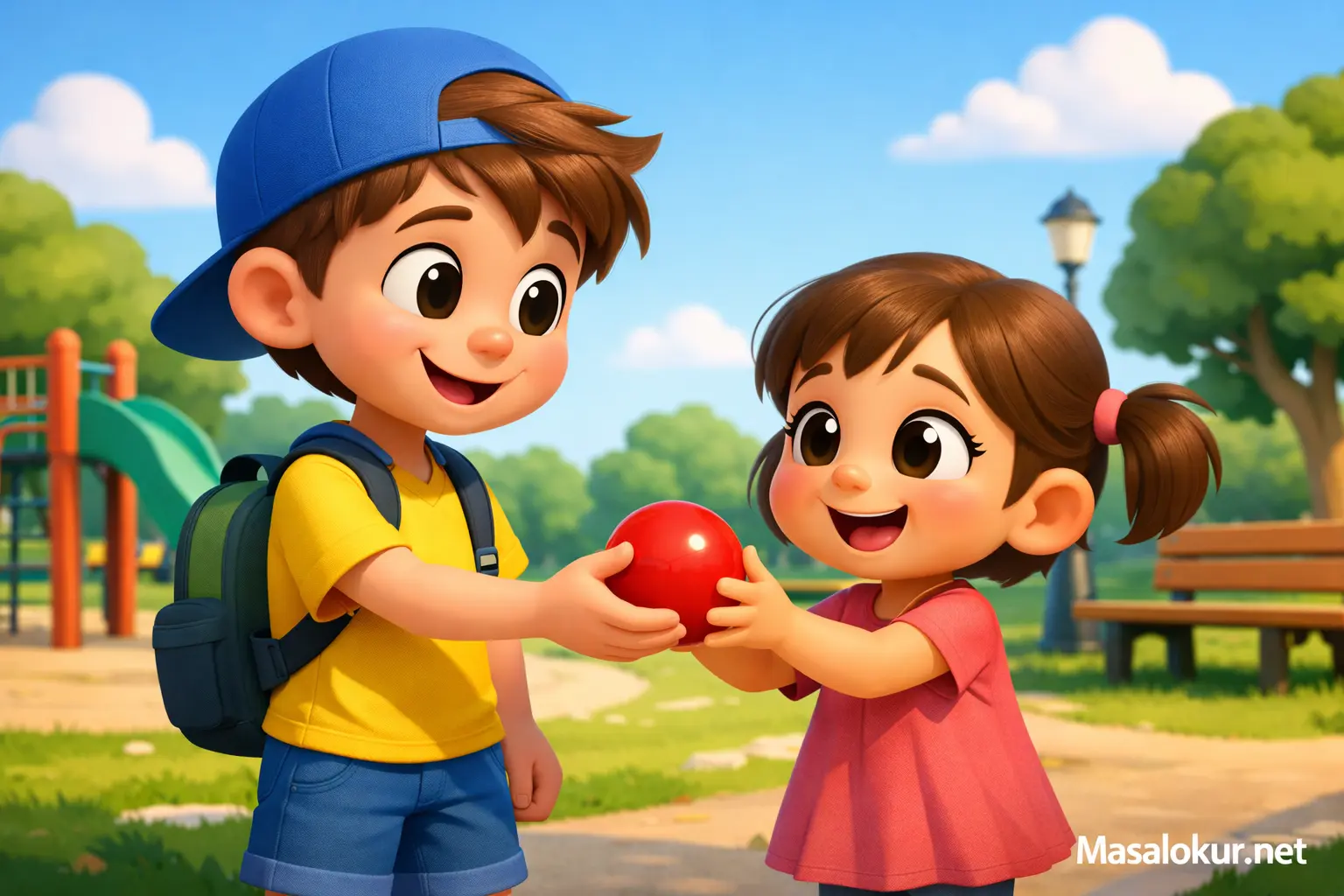 Mete kayıp kırmızı topu sahibine veriyor