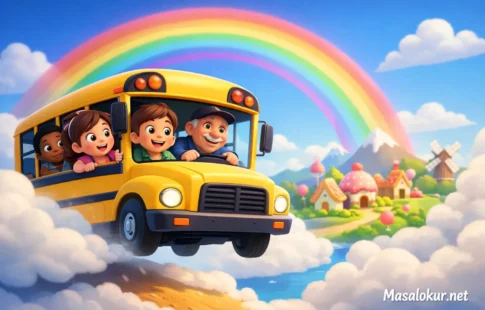 Sihirli okul servisi ve çocukların macerası.