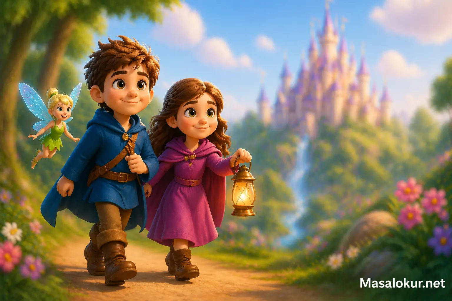 Kayıp Peri Krallığı masalına ait görsel.