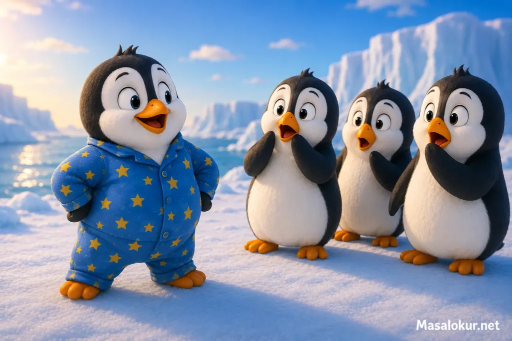 Pijamalı Penguen ve arkadaşları