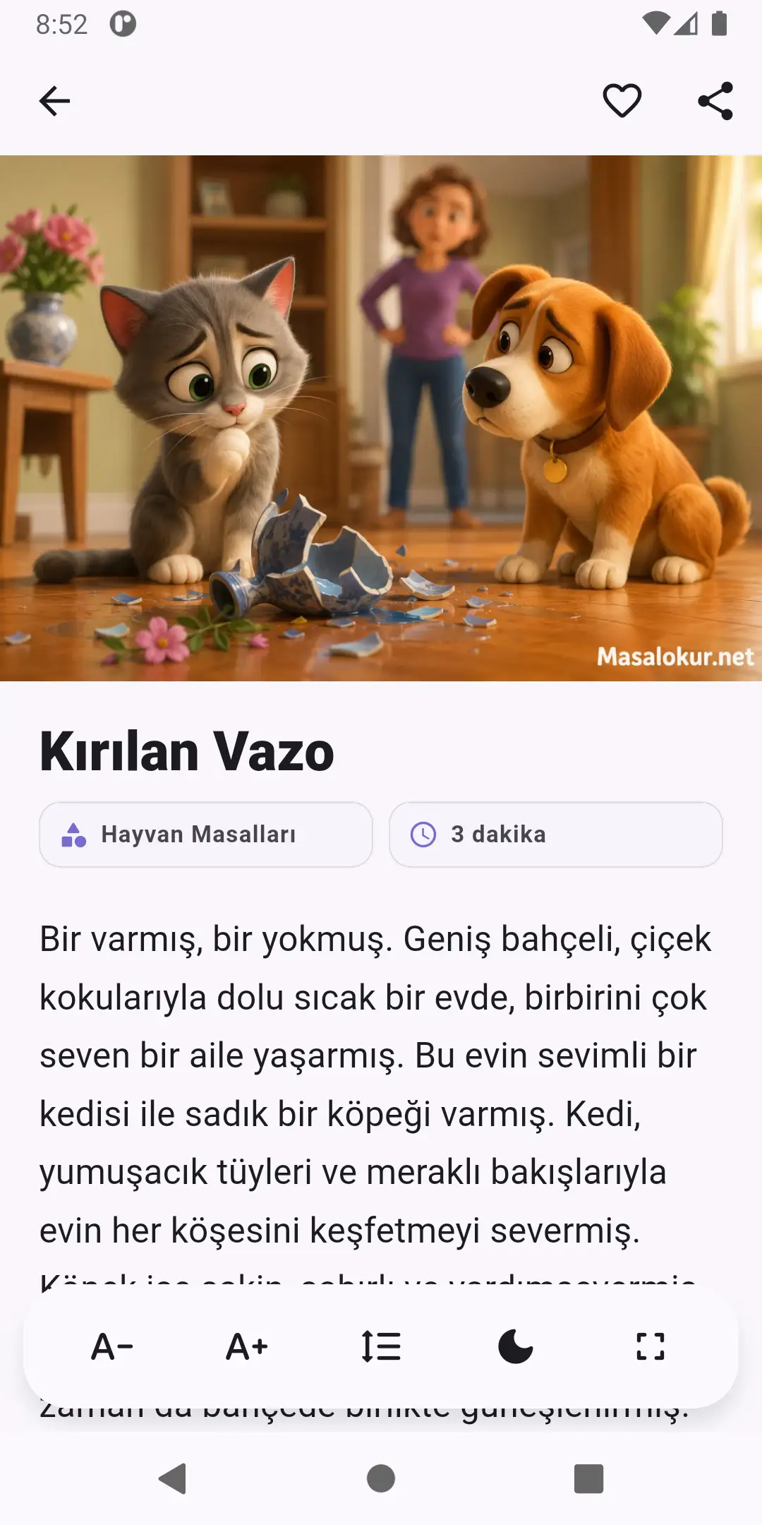 Masal Perisi Ekran Görünümü 3